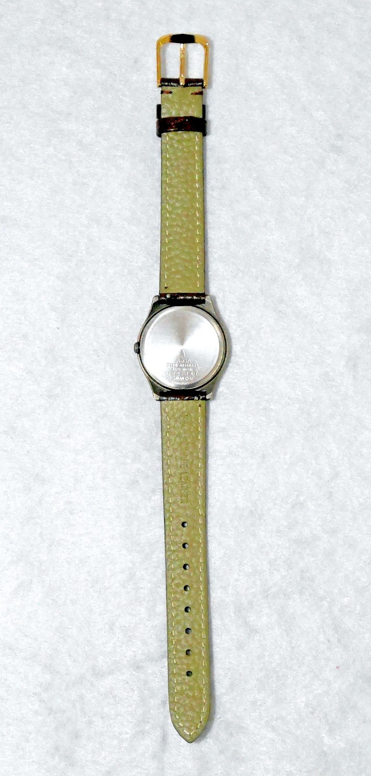 CITIZEN VEGA JUNCTION Watch 2198 1987 Sun & Moon 24-Hour indicator Roman Japan