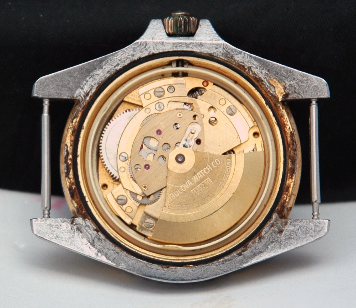 Bulova Oceanographer Automatic Devil Diver Gold Men’s WATCH 1352.10 503.305 8293