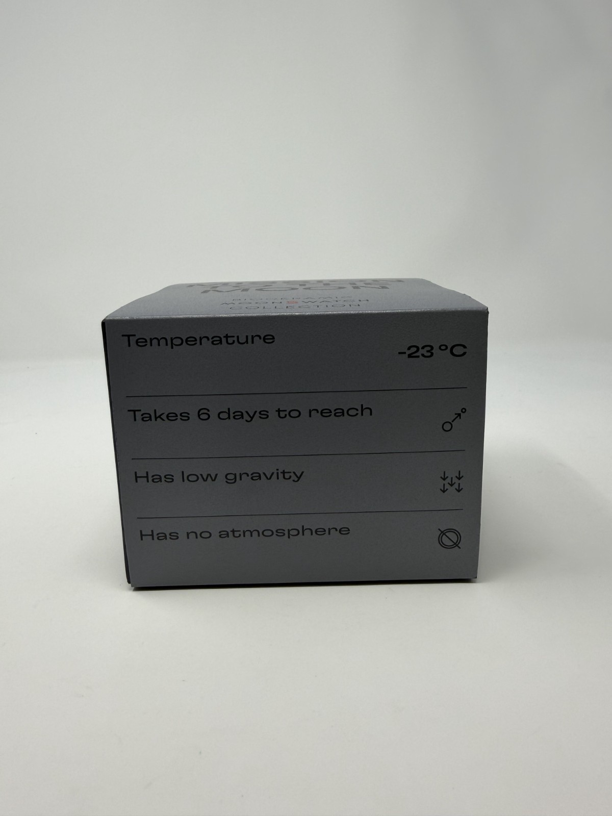 SWATCH x Omega Bioceramic Moonswatch Mission To The Moon Watch Grey/Black