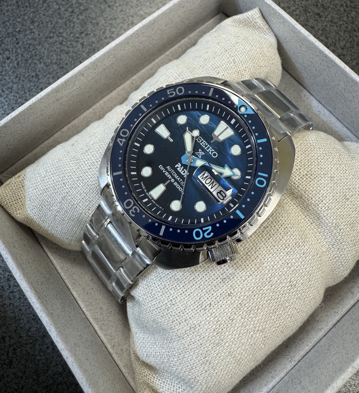Seiko Men’s Prospex Great Blue Limited US Edition Automatic SRPK01 Made In Japan