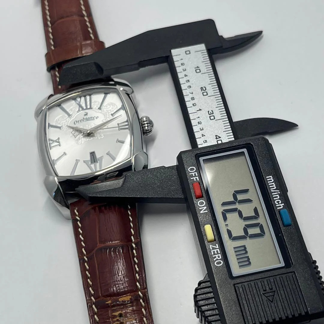 Orobianco RettangOra OR-0012N Quartz Rectangular Watch 1.69×1.10in