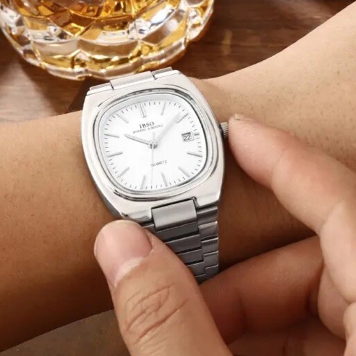 IBSO Men’s Formal Stainless Steel Strap Quartz Watch 3АТМ Waterproof