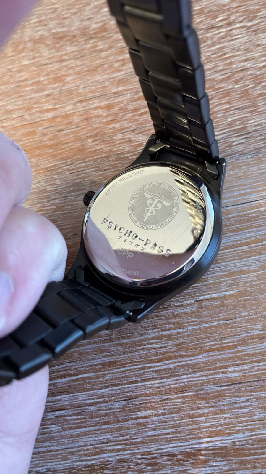 GOOD CONDITION Super Groupies Psycho-Pass Dominator Model Wrist Watch USA SELLER