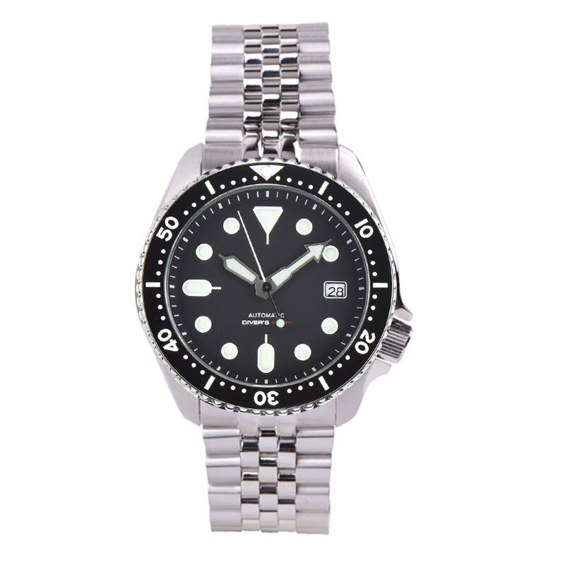 20ATM Diver Tandorio 41mm NH35A Men Watch Sapphire Glass Date Luminous