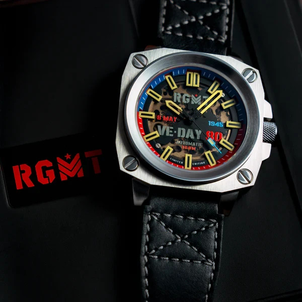 RMTG/ Altimeter Skeleton Automatic VE-Day 80th Limited Edition #247/400