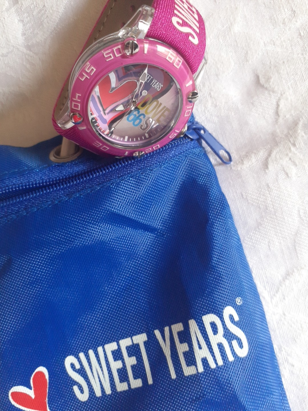 New Unisex Watch Set, Various Colors OPSOBJECTS HIP HOP SWEET YEARS 5 Piece