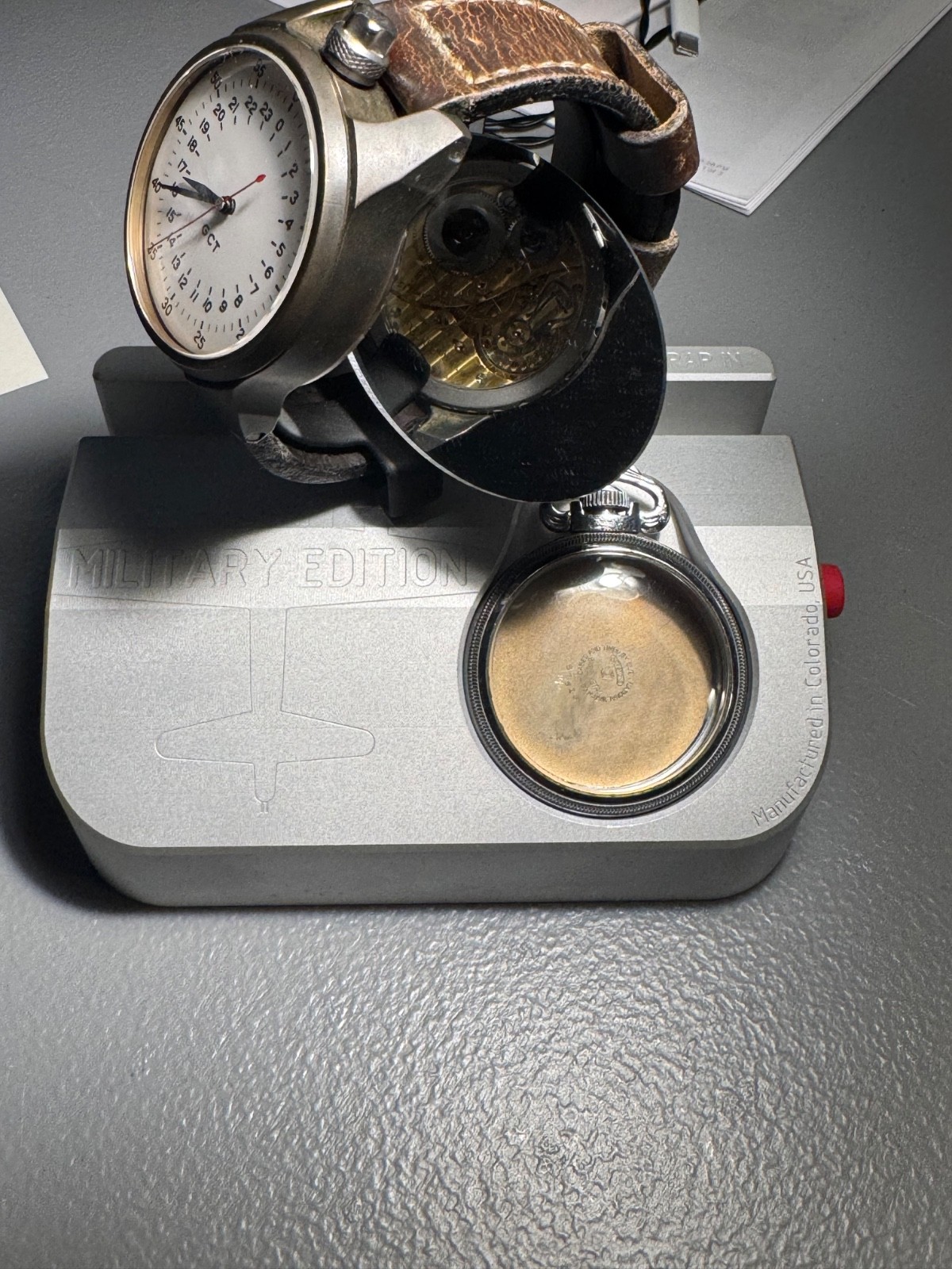 Vortic Watch Elgin GCT 1of15conversion pocketwatch