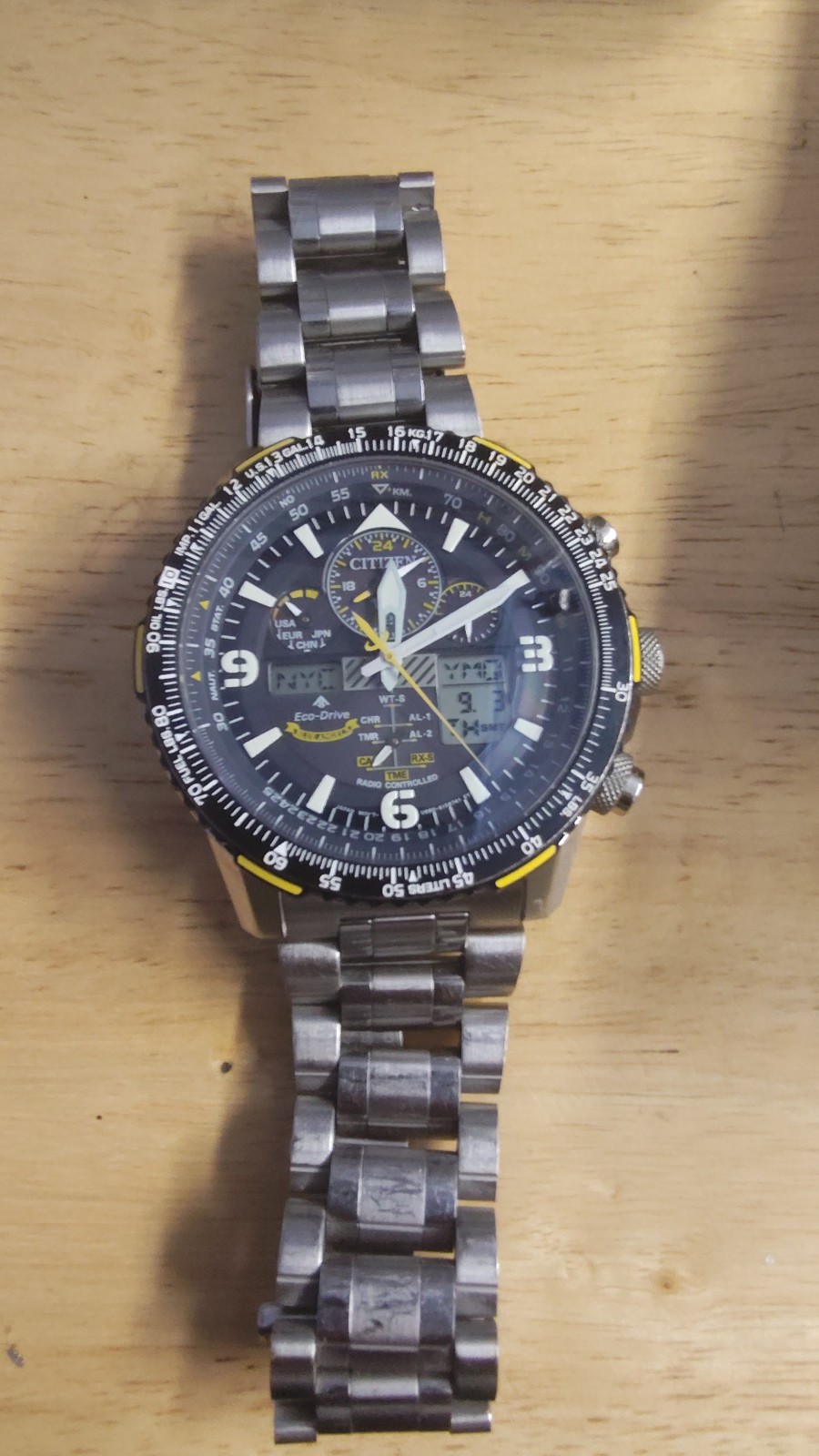 Citizen Skyhawk JY8078-52L Blue Promaster Angels A-T Eco-Drive Men’s Watch