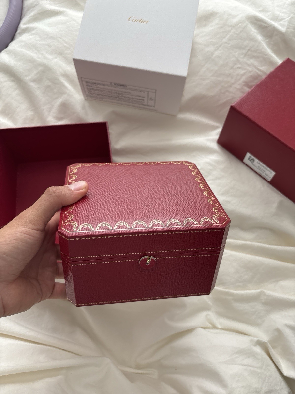 Cartier Tank Louis Cartier WGTA0211 18k Gold Mechanical Wind Full Set 2026