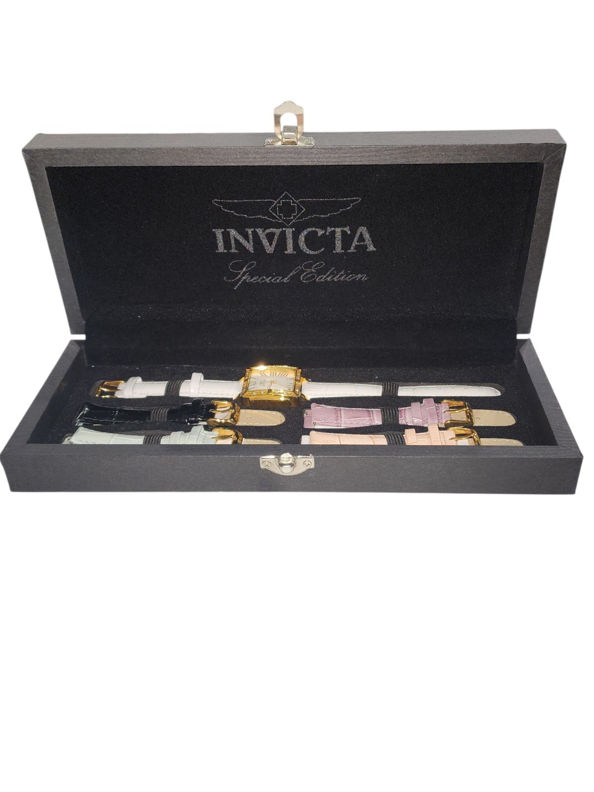 Invicta Special Edition Model No 14846 Wildflower Wristwatch Various Bands As Is