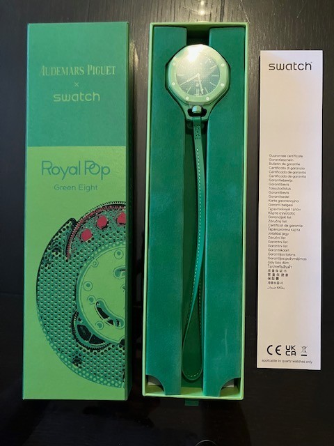 Aldemars Piguet x Swatch Royal Pop Green Eight