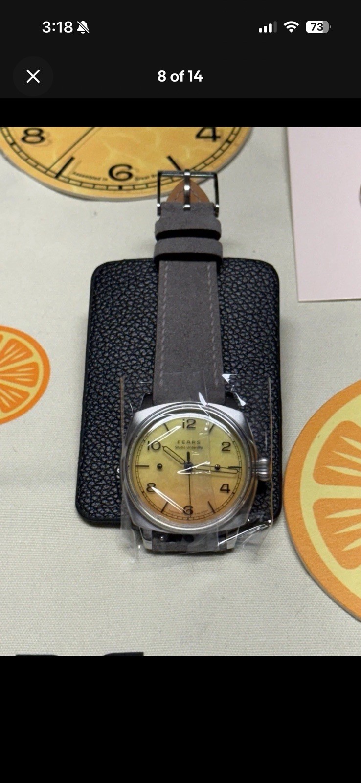 Fears x Studio Underd0g Mimosa 02 Series Watch – Full Set – Unworn – Limited