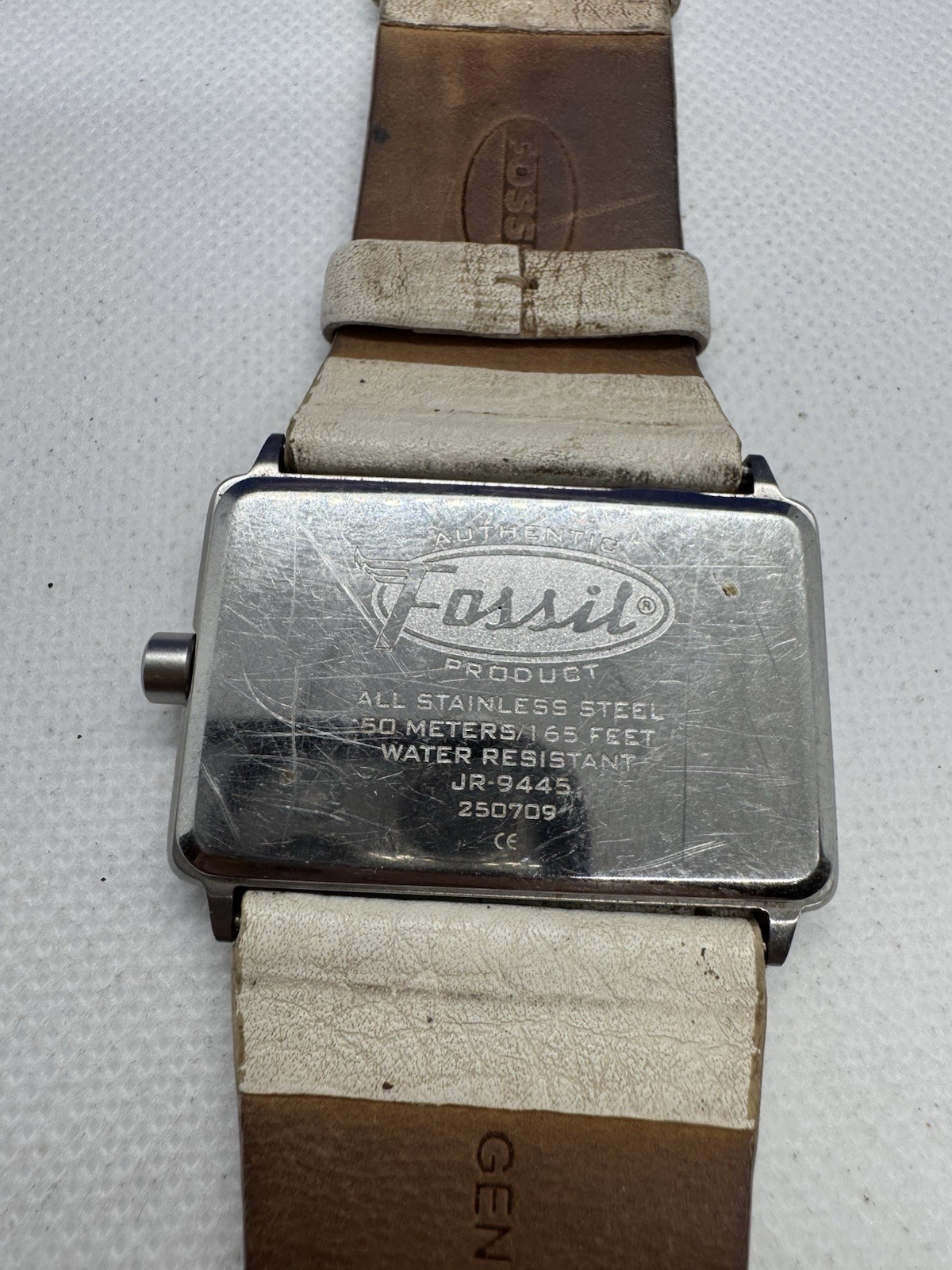 Rare Fossil Watch JR-9445 Working