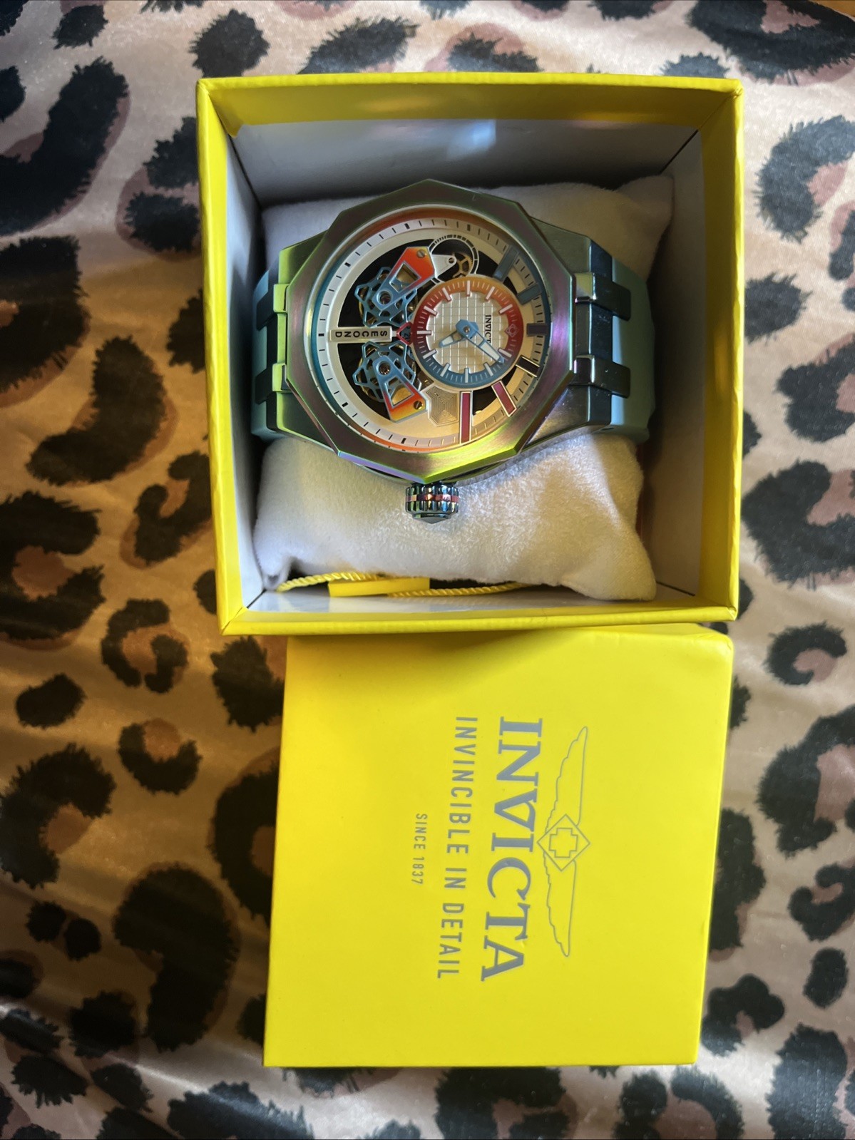 Invicta Specialty Automatic Watch Model 43200 Men’s Stainless Steel 52mm