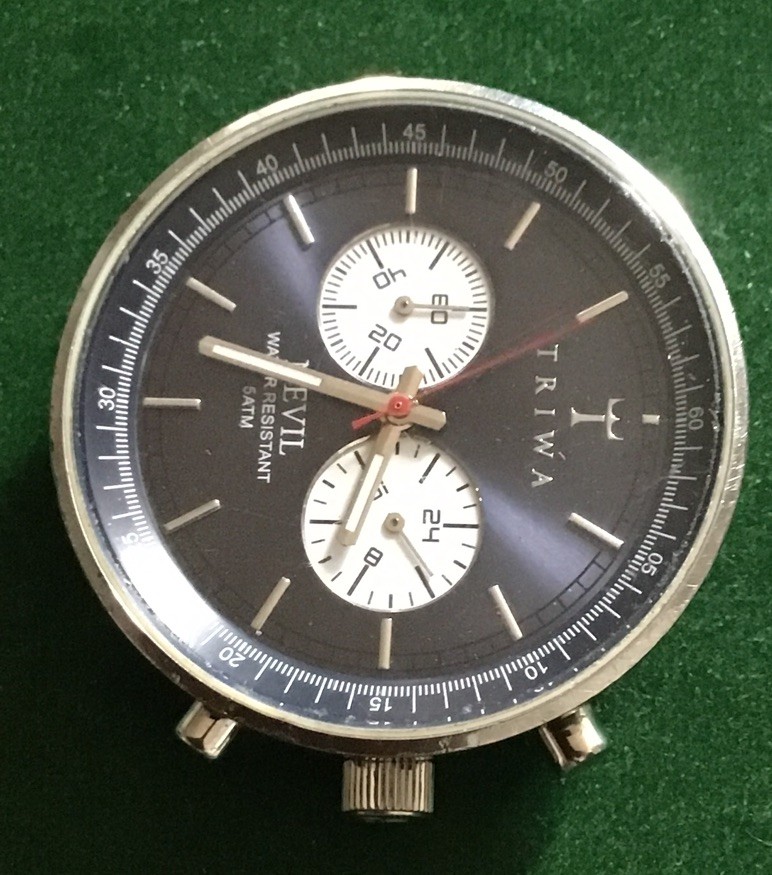 Triwa Nevil Men’s Watch Head Designed In Sweden Large Face Working Quartz S/r