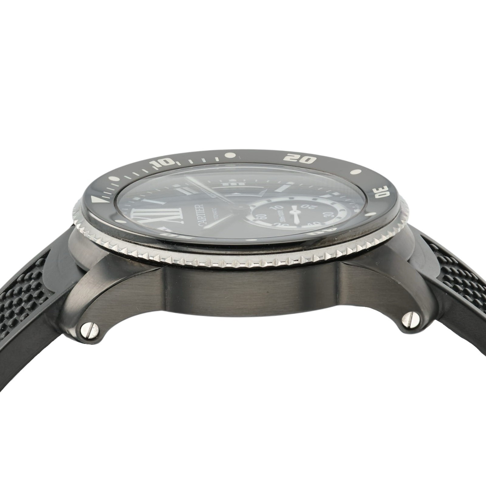 Cartier Calibre De Cartier Black Dial Steel 42mm Automatic Men’s Watch WSCA0006
