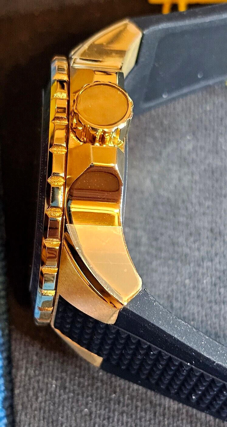 Invicta Purple / black Aviator VH63 Japan mvmt NWT 50mm, none on ebay !!!