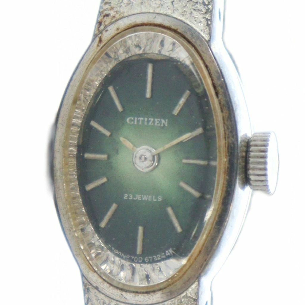 [A1R] Citizen Vintage 4 671724 Hand Wound 23 Jewels Silver Watch [v2w]