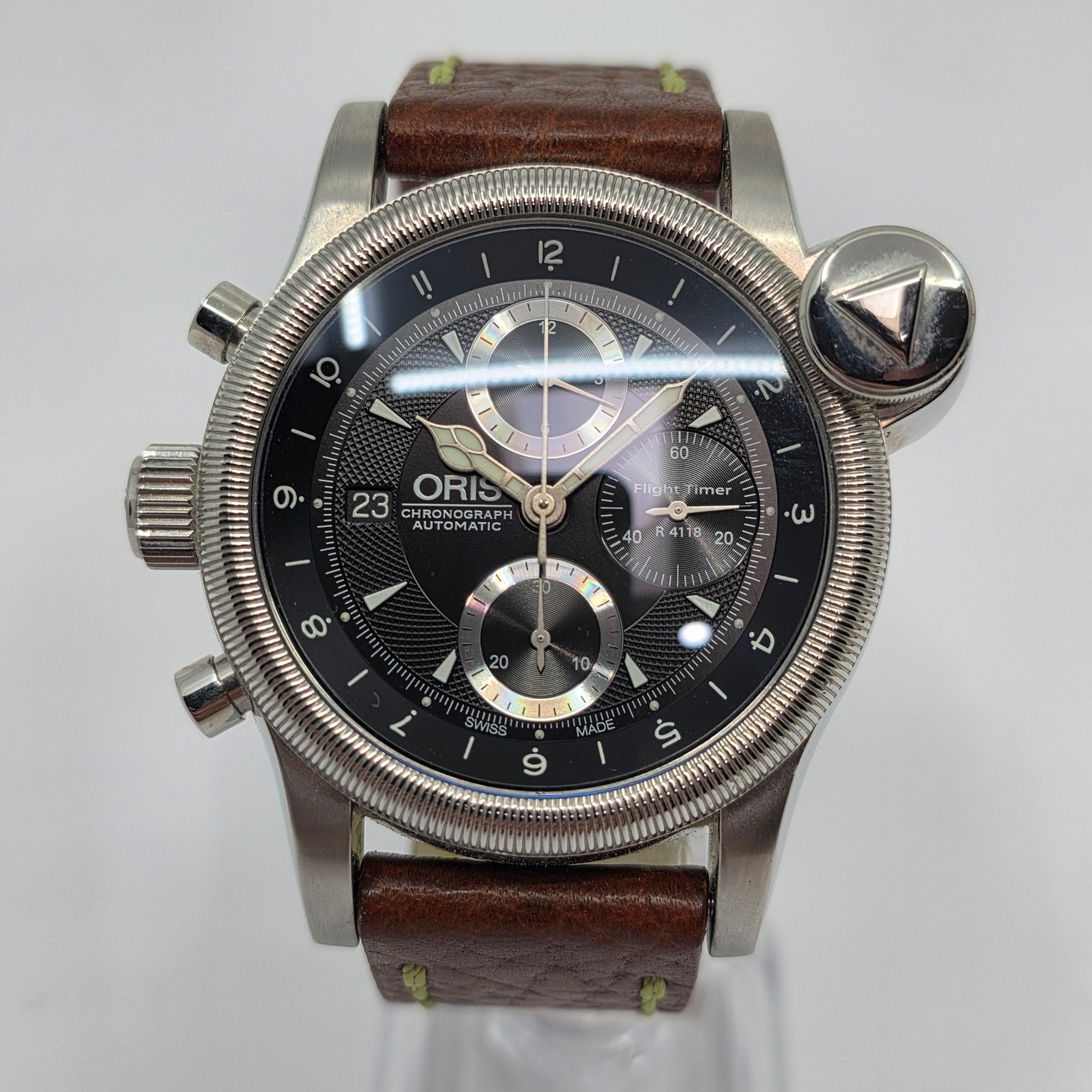 Oris Flight Timer R4118 44mm ETA7750 Automatic Swiss Pilot Watch Limited Edition