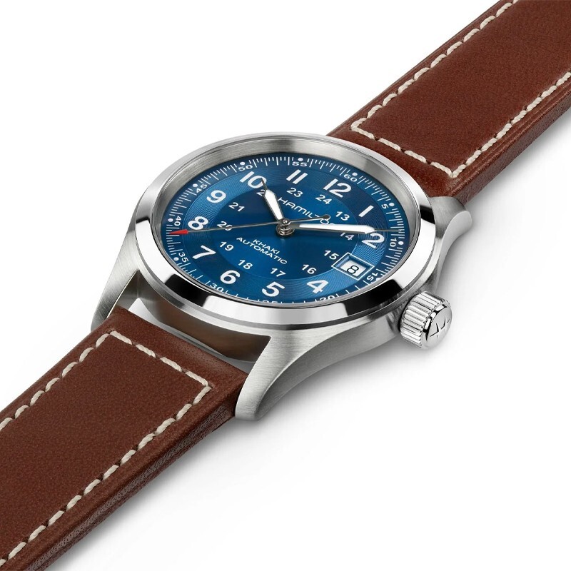 New Hamilton Khaki Field Auto 38MM Blue Dial Men’s Watch H70455540