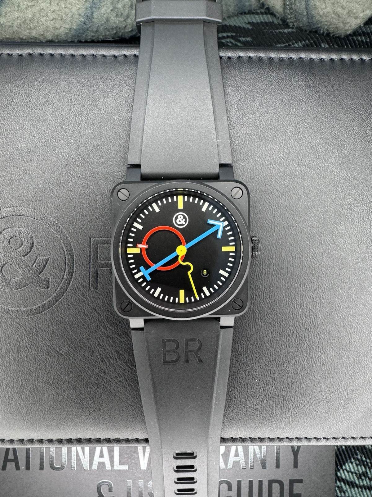 Bell & Ross x Alain Silberstein Ref. BR03-92 42mm Men’s Watch with box and paper