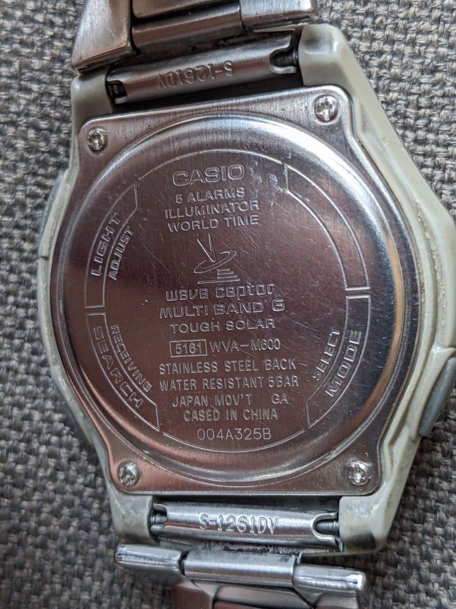 CASIO Waveceptor Radio Solar WVA M600