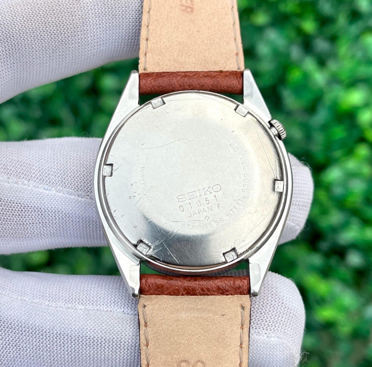 Vintage Seiko 5 Automatic Golden Dress Formal Japan Made Men’s Watch Cal. 6309