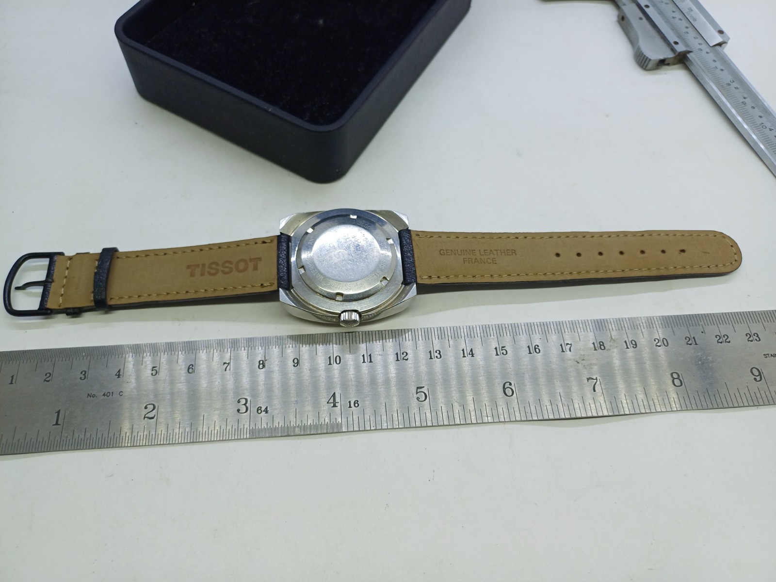 VINTAGE SANDOZ 1748Z-84-8 RALLY OVERSIZE DIVER AUTOMATIC WATCH MENS DAY DATE