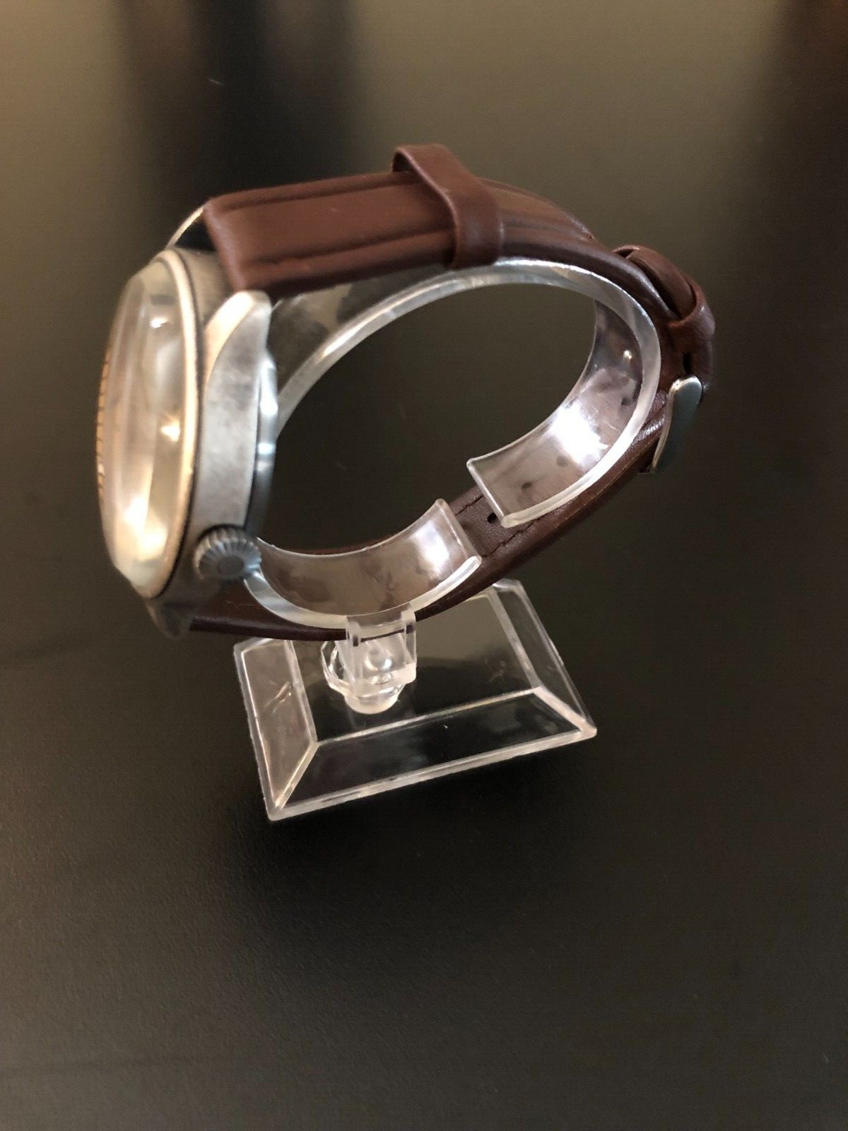 MIL-TEC Vintage Flieger Pilot Flight Aviation, AVIATOR – Leather Band, Quartz