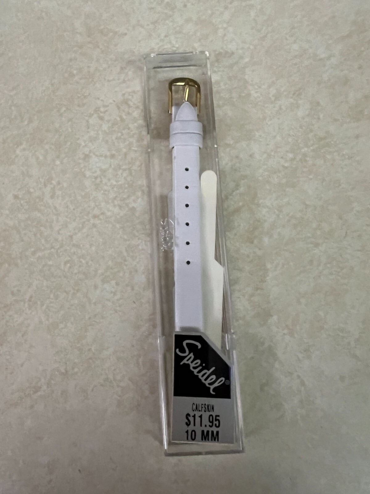 Vintage Speidel Watch Band – NOS: Womens White Calfskin 10mm R70/260/230 Mint!