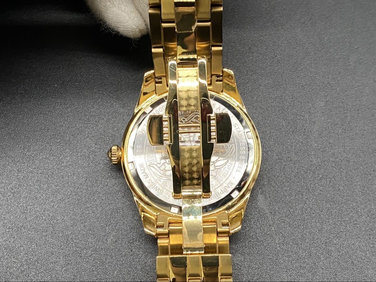 [B1Y] VERSACE Quartz Men’s Watch Greca Time VE7C23000 [p7q]