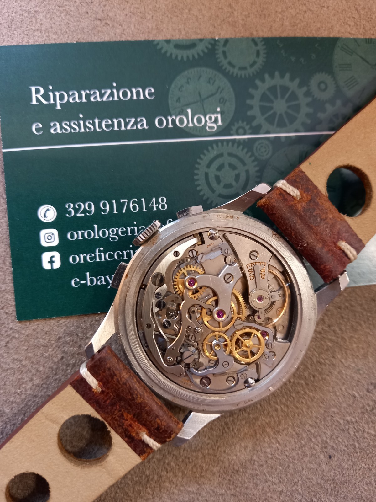 Venus 175 Telda Chronograph 1950s/60s
