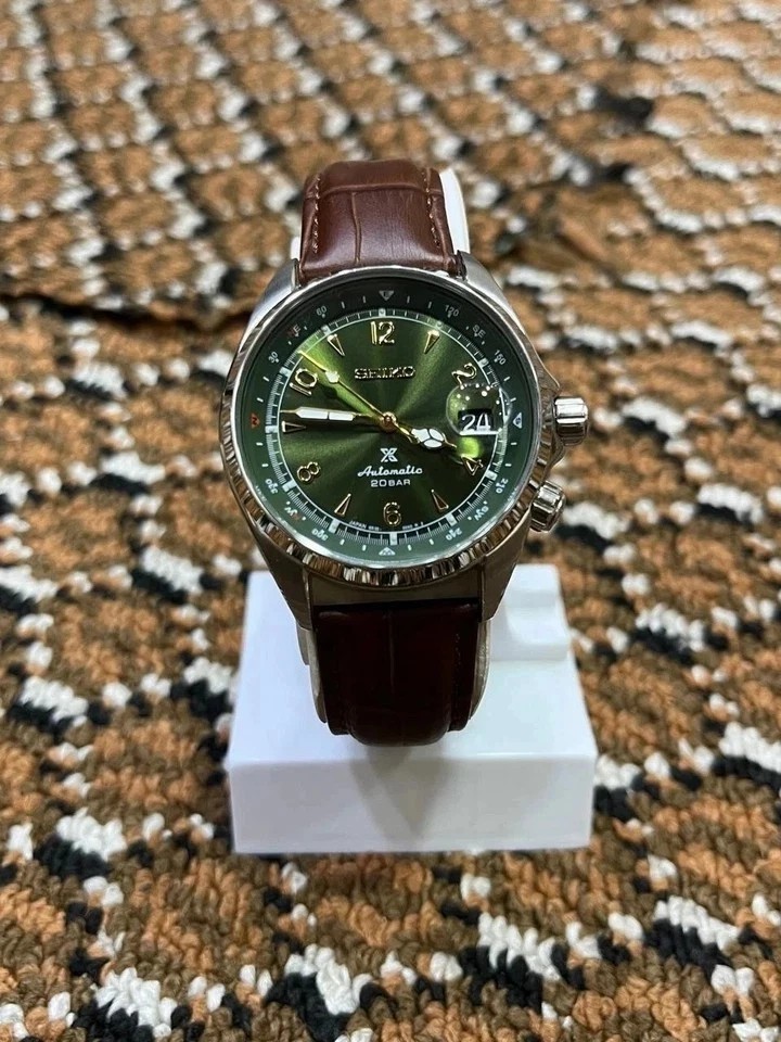 Seiko Prospex Alpinist Green Automatic Men’s Watch Free Shipping*