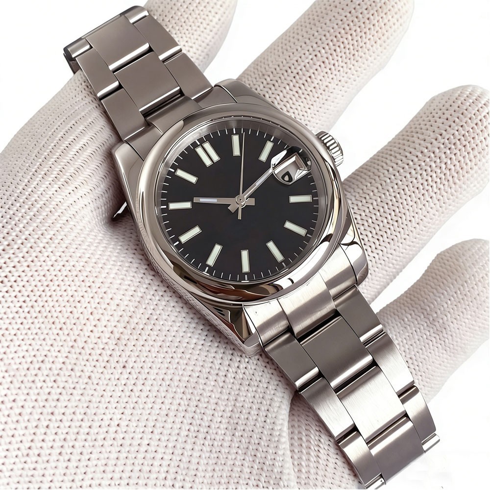 36mm/39mm Tandorio Lumen Sunburst Dial Sapphire Glass 20ATM NH35A Men Auto Watch