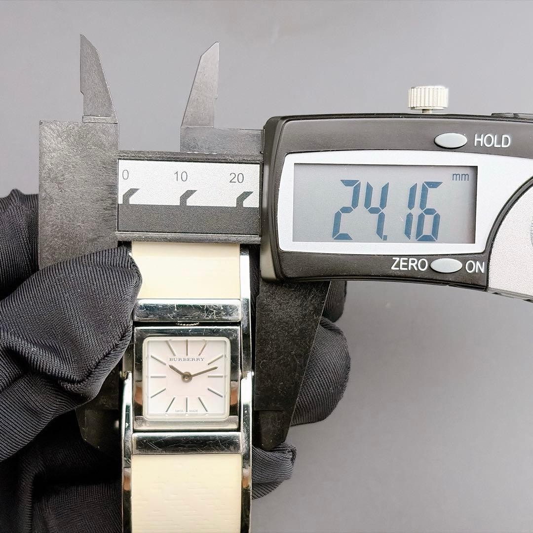 Burberry BU4939 Women’s Quartz White Dial Bangle Watch 24.2mm