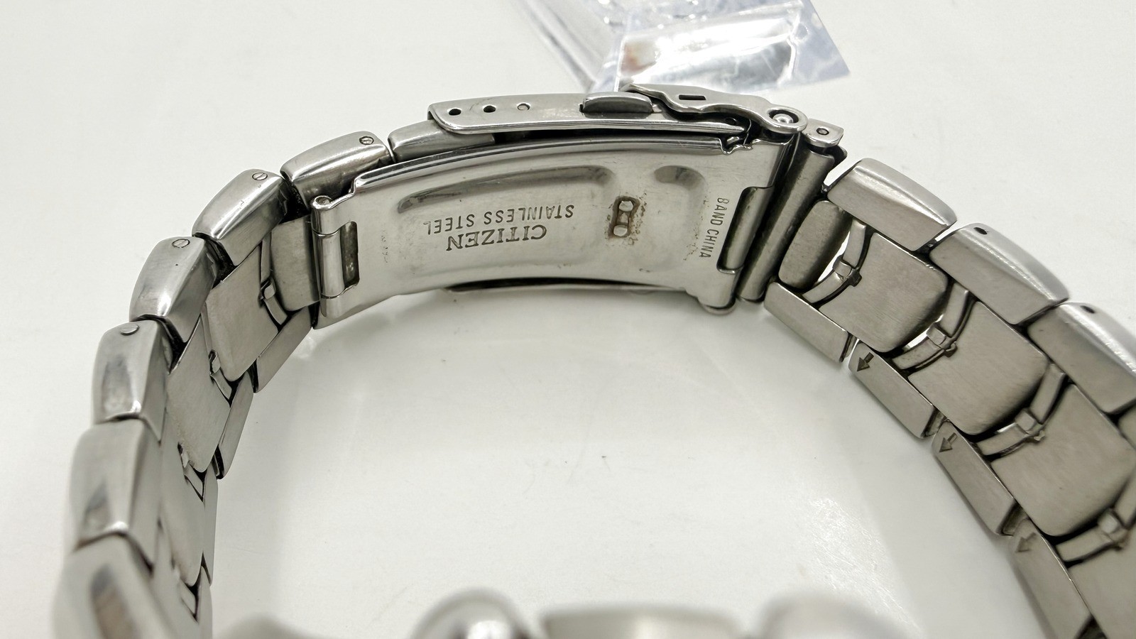 Citizen Chronograph WR100 Blue Dial Stainless Steel Watch New Movement