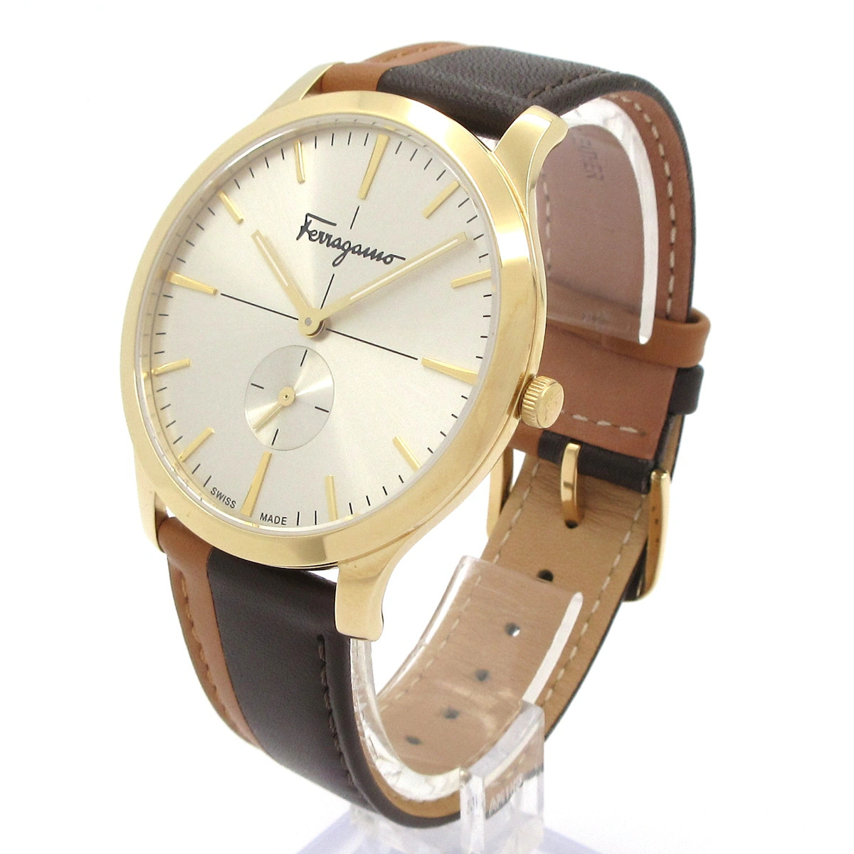Salvatore Ferragamo – SFDE00318 1*********** Dark Brown Brown Wrist Watch