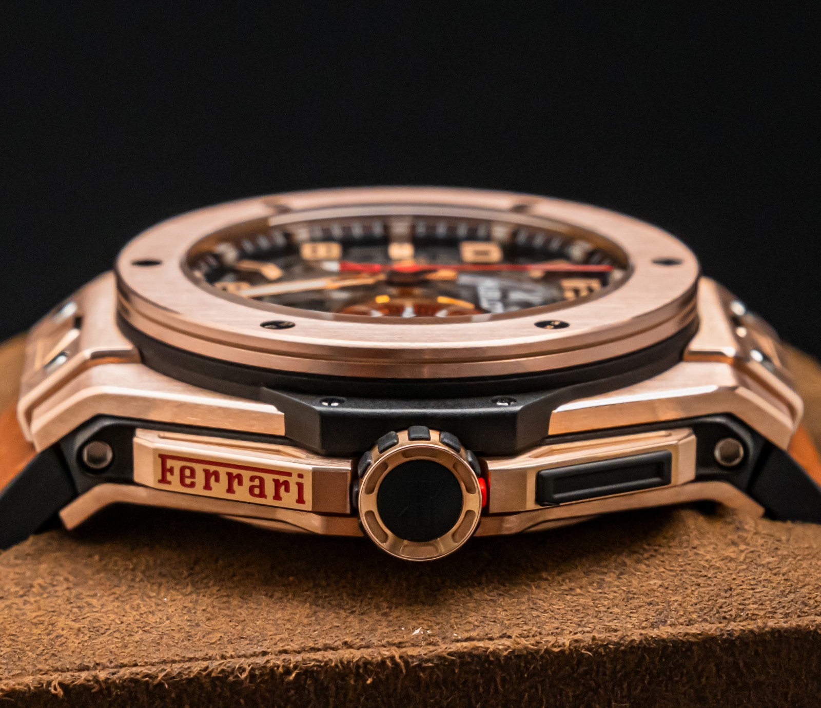 Hublot Big Bang Unico Ferrari King Gold $46K MSRP Limited 45mm 401.OX.0123.VR