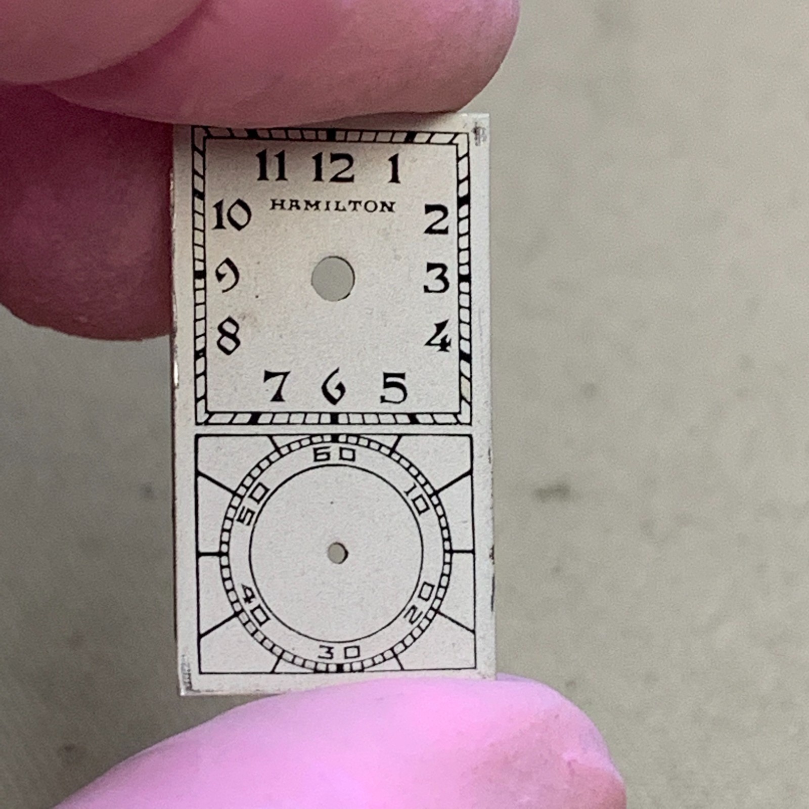 1938 Hamilton Seckron Doctors Watch