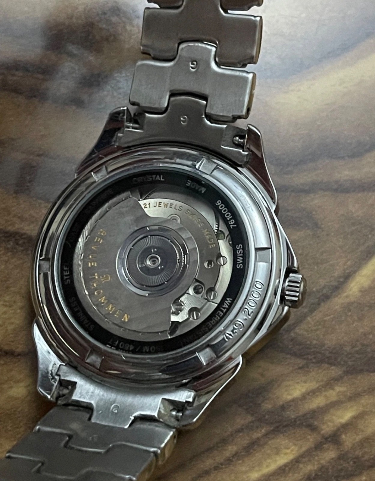 Vintage Automatic Diver Men’s Watch 150M REVUE THOMMEN STREAMLINE ETA 2892-2