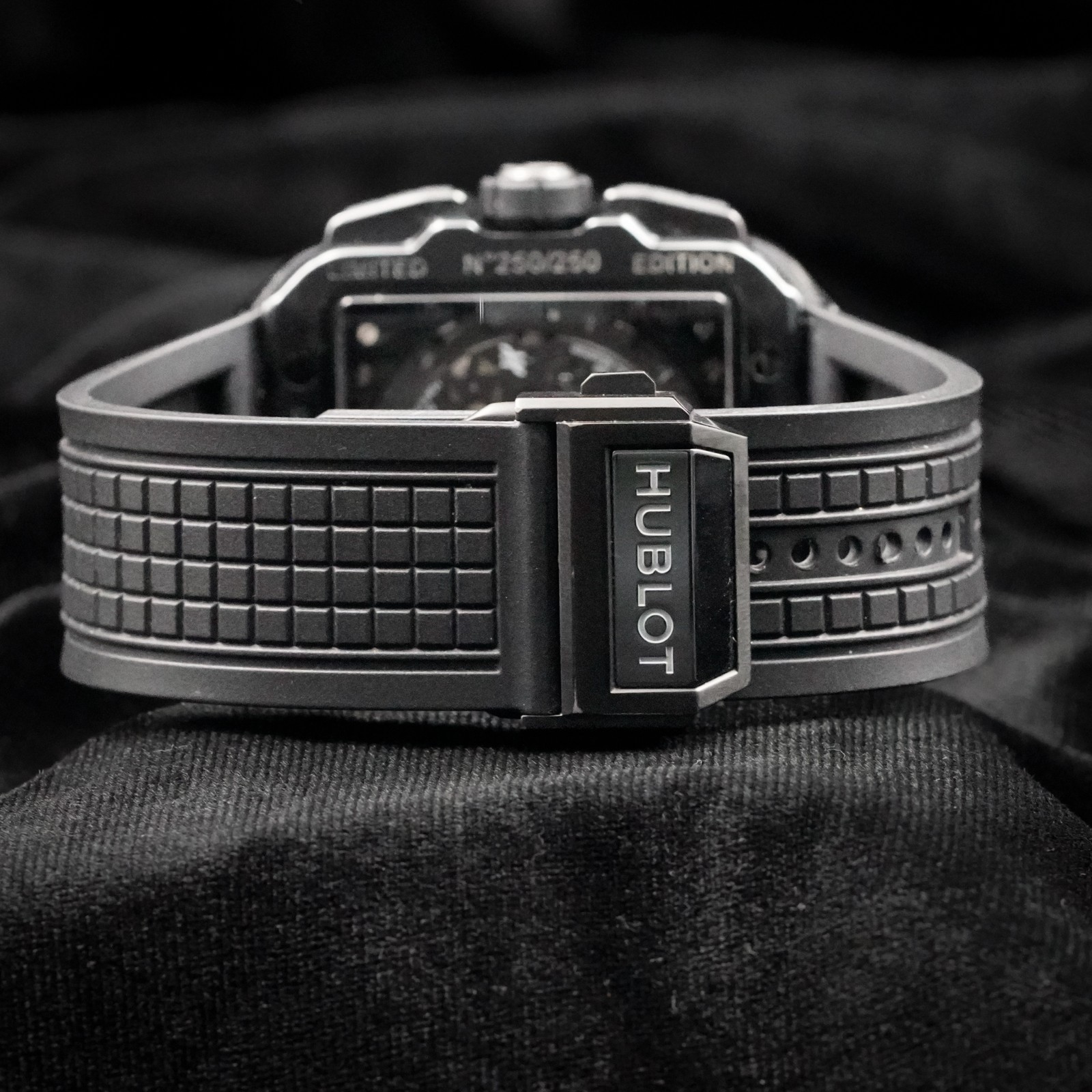 2023 Hublot Square Bang Unico “All Black” – Limited Edition Full Set #250/250
