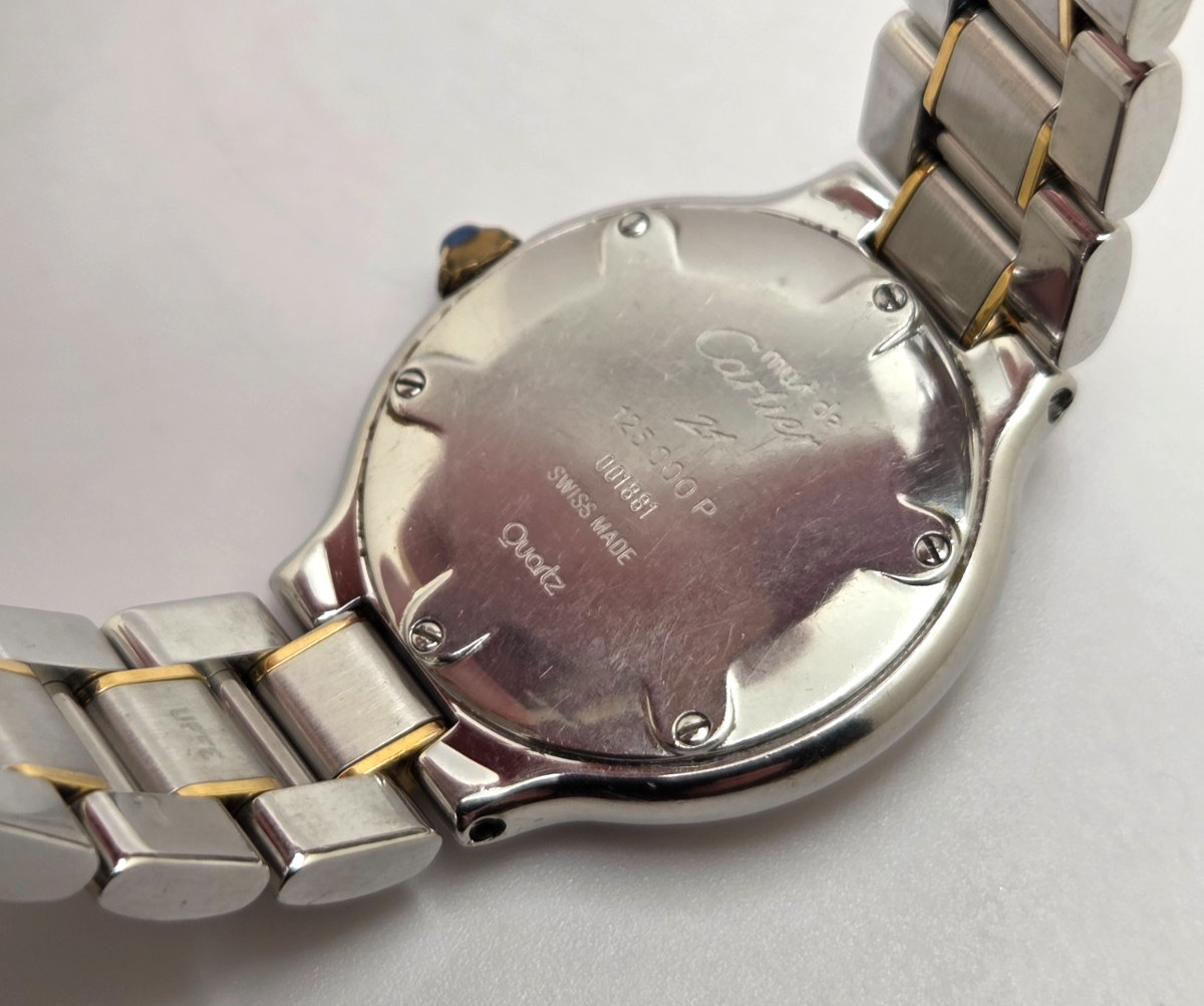 Cartier Must De Cartier 21 Ref 1340 Two Tone ladies quartz Watch full set works