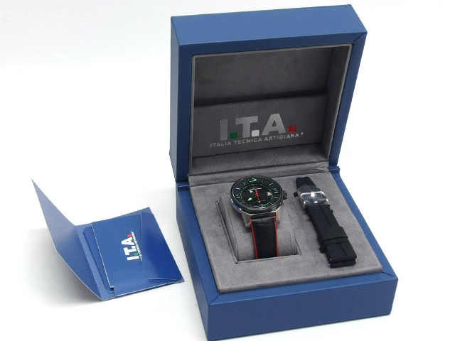 [B1R] ITA Automatico Mechanical Multi Hand Leather Strap Men’s Watch [x7s]