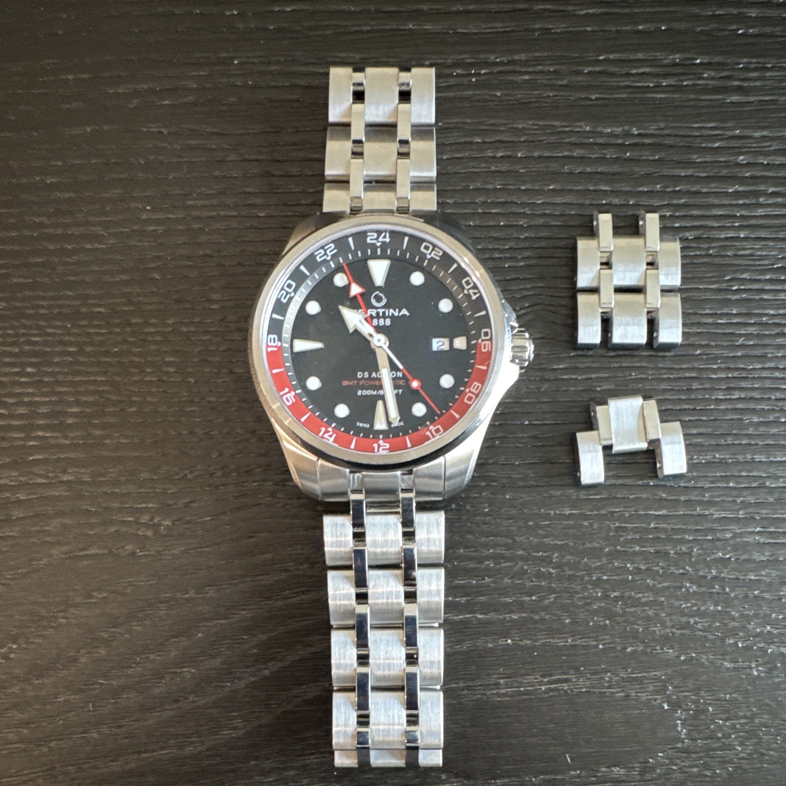 Certina DS Action GMT POWERMATIC 80 Box Papers