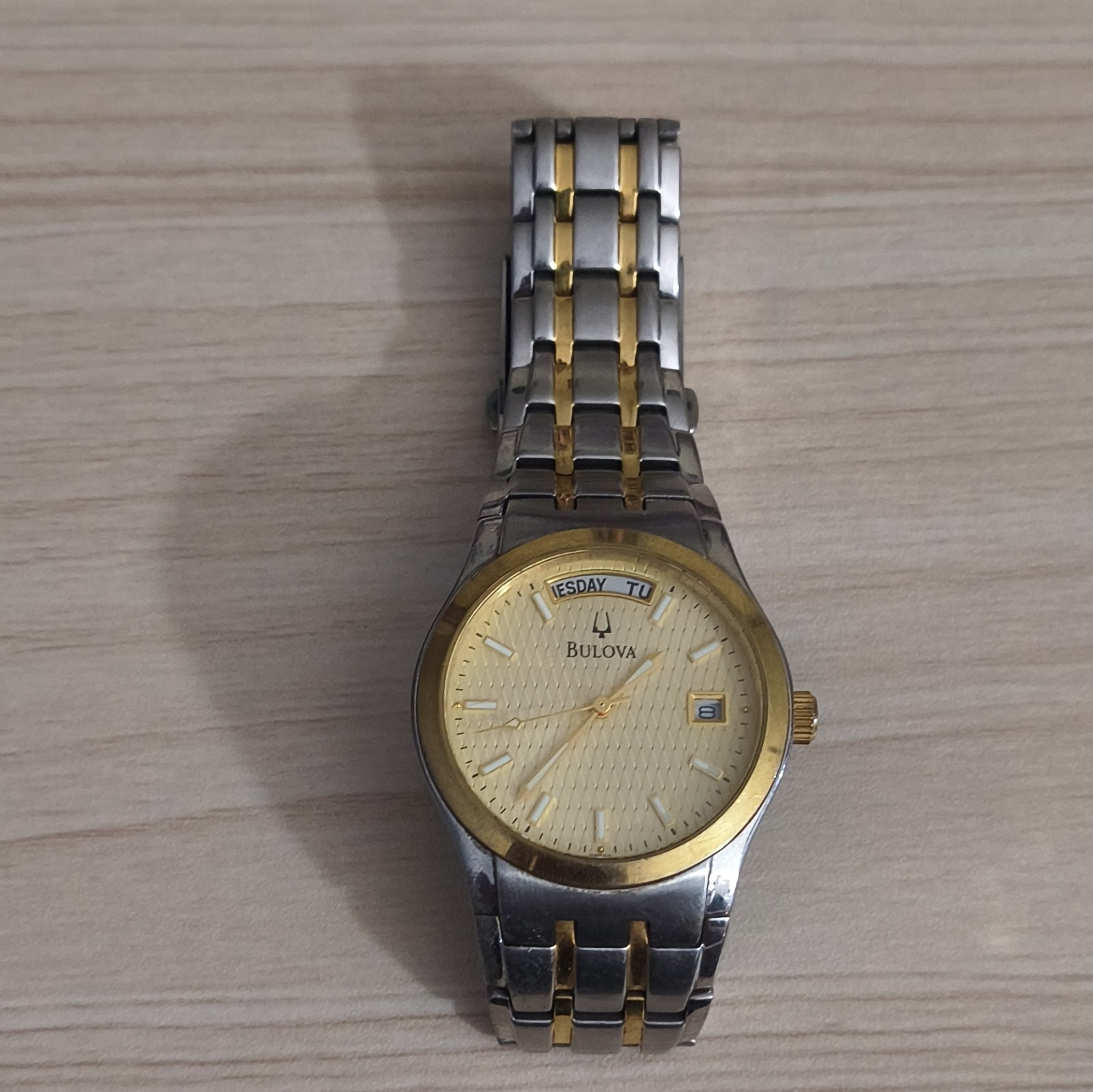 Bulova Quartz Two-tone Stainless Steel Bracelet Men’s Watch