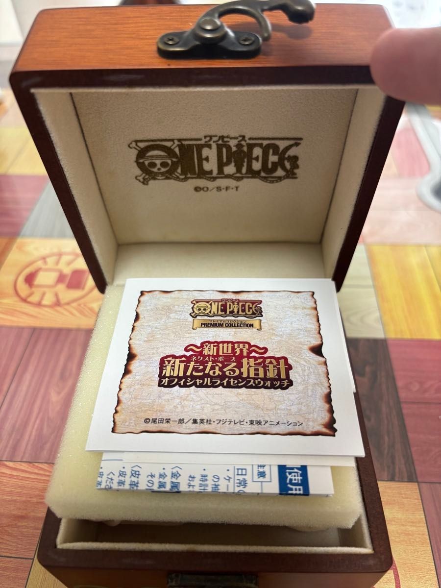 PREMICO ONE PIECE New World Next Pose Watch Wooden Sunny Box Japan Limited