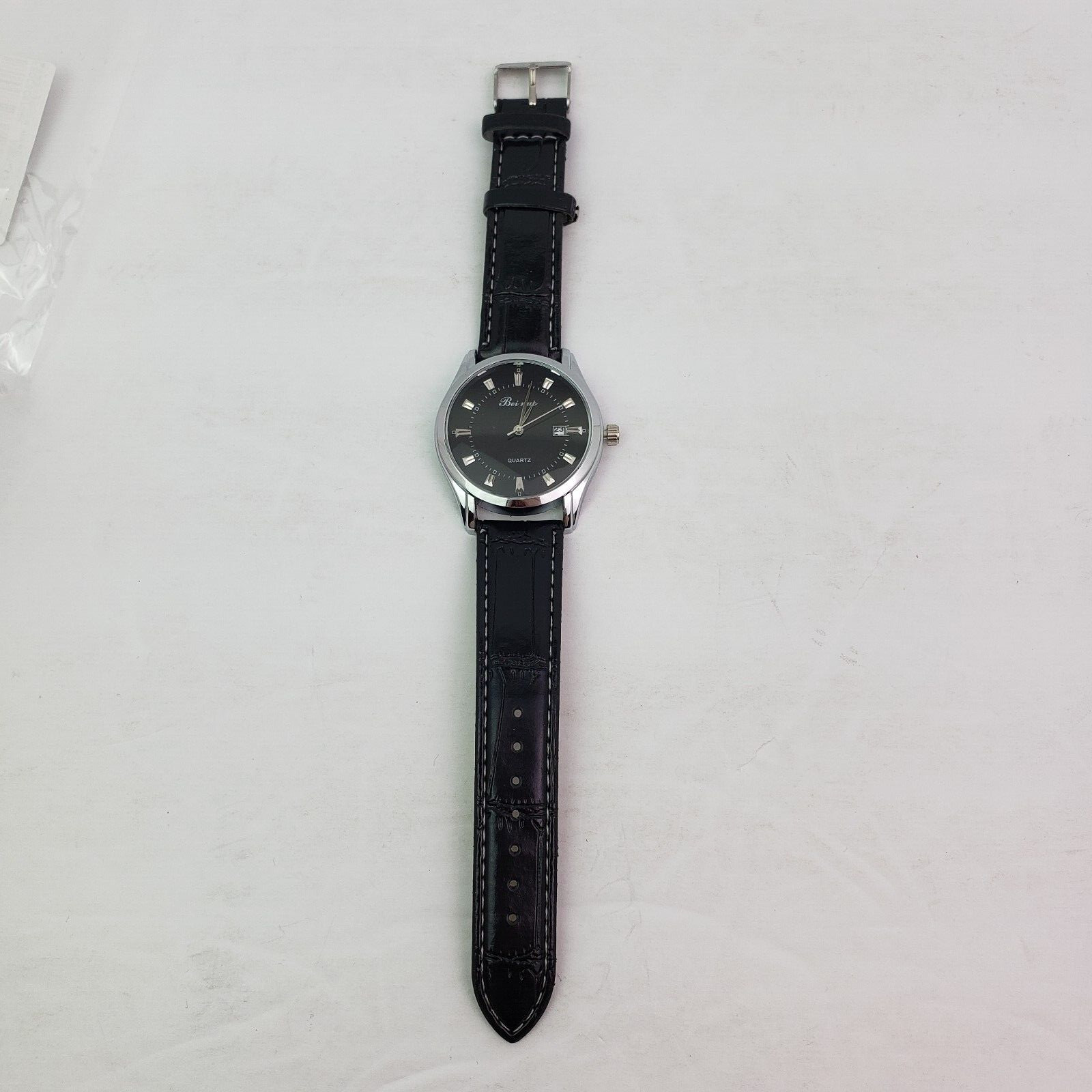 Unbranded Bei Nuo Quartz Fashion Costume Adult Black Silver Formal Wrist Watch