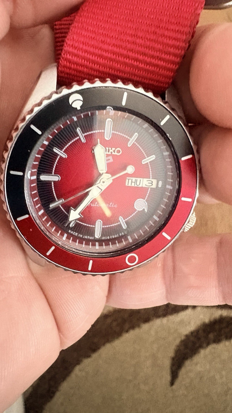 Seiko SARADA UCHIHA ModelSRPF67K1[ Caliber 4R36 ]Limited edition of 6,500