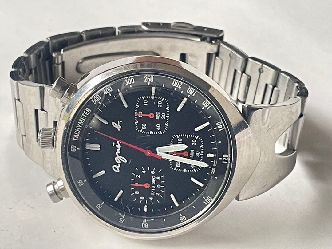 Seiko V655-7010 Chronograph Quartz Mens Wrist 18cm Watch