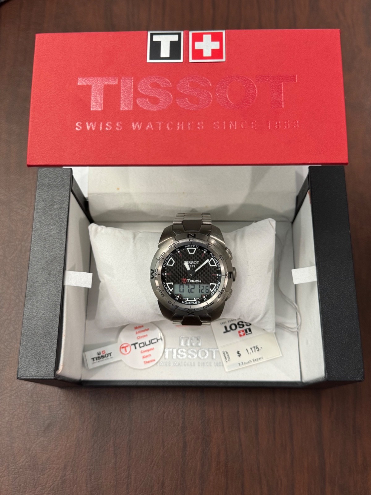 Tissot T-Touch Expert Carbon Fiber Watch